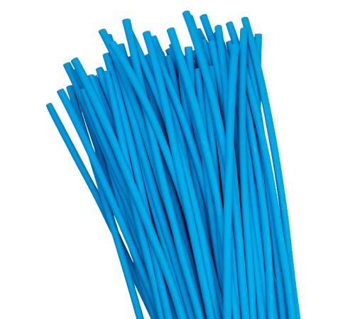 Трубка термоусаживаемая ТУТ нг 6/3 синяя в отрезках по 1м PROxima