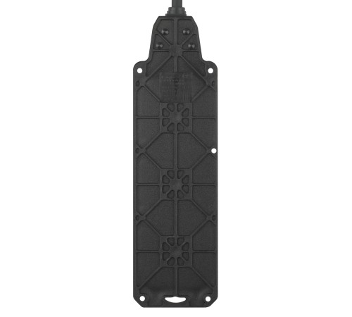 Удлинитель силовой UK-3e-3x1,5-5m-IP44(KG) с заземлением 3 розетки каучук 5м КГ 3х1,5мм2 IP44