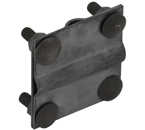 Зажим крестообразный полоса/пруток-полоса/пруток 40/12мм оцинкованная сталь TD IEK