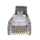 Патч-кордUTP 5e 4x2 26AWG (7x0.16mm) Cu LSZH серый 1м