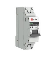EKF mcb4763-1-01C-pro Автоматический выключатель 1P 1А (C) 4,5kA ВА 47-63 EKF PROxima