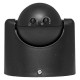 ИК датчик движения наст. 1200Вт 180гр. до 12м IP44 MS-39b черный PROxima