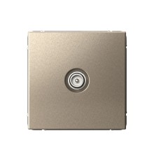 ARTGALLERY TV ТВ розетка оконечная 1DB, механизм, шампань