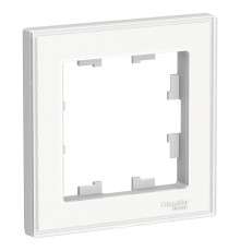 Systeme electric ATN200101 ATLASDESIGN 1-постовая РАМКА, БЕЛЫЙ