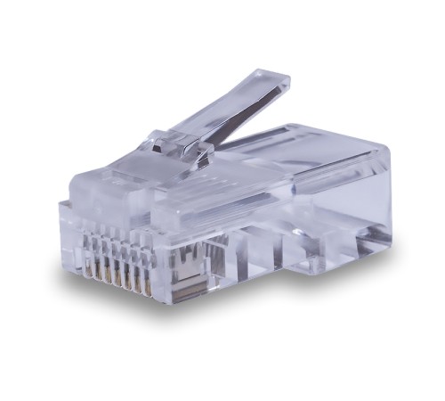 Коннектор 8P8C U/UTP кат.5E (RJ-45) (уп.25шт) SUPRLAN 10-0226