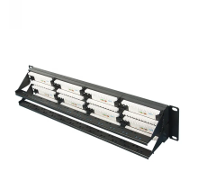 Патч-панель 19'. 48 портов RJ-45. UTP. Cat.5e. 2U