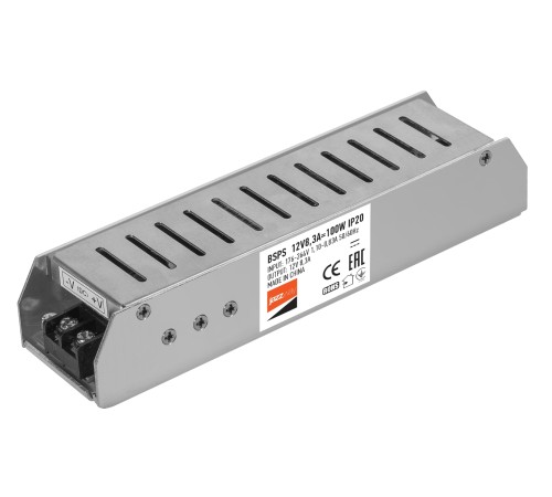 Драйвер LED 100Вт 12В IP20 Драйвер LED 100Вт 12В IP20