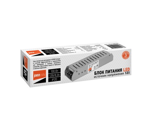 Драйвер LED 100Вт 12В IP20 Драйвер LED 100Вт 12В IP20