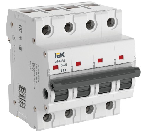Выключатель нагрузки SWN 4P 32А IEK ARMAT