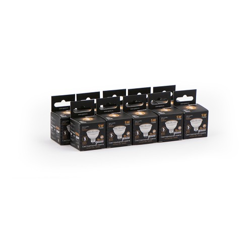 Лампа светодиодная Gauss Black 5Вт цок.:GU5.3 рефлектор 220B 3000K св.свеч.бел.теп. MR16 (упак.:1шт) (101505105) Лампа светодиодная Gauss Black 5Вт цок.:GU5.3 рефлектор 220B 3000K св.свеч.бел.теп. MR16 (упак.:1шт) (101505105)