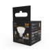 Лампа светодиодная Gauss Black 5Вт цок.:GU5.3 рефлектор 220B 3000K св.свеч.бел.теп. MR16 (упак.:1шт) (101505105)