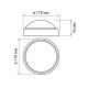 Светильник пылевлагозащищенный PBH-PC-RA 12W 900Lm 4000K белый AC 230V/50Hz JazzWay 1024626A