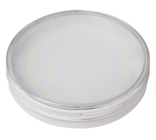 Лампа светодиодная LED 11Вт GX70 230V/50Hz теплый матовая