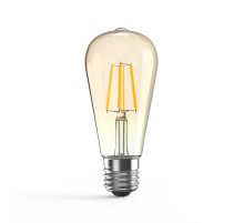 Лампа филам. Gauss Filament ST64 6Вт цок.:E27 эдисон 220B 2400K св.свеч.бел.теп. (упак.:1шт) (102802006)