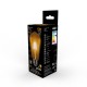 Лампа филам. Gauss Filament ST64 6Вт цок.:E27 эдисон 220B 2400K св.свеч.бел.теп. (упак.:1шт) (102802006)