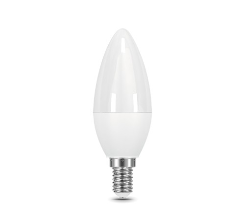 Лампа светодиодная LED 7 Вт 590 лм 4100К AC150-265В E14 свеча нейтральный диммируемая Black Gauss