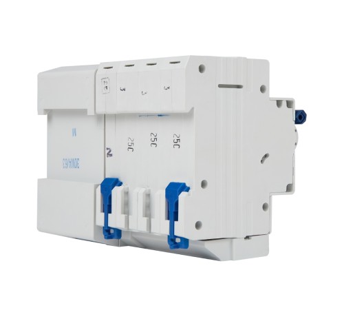 Выключатель автоматический дифференциального тока 4п C 25А 30мА тип A 6кА OptiDin VD63 УХЛ4 КЭАЗ 103478