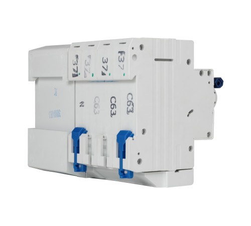 Выключатель автоматический дифференциального тока 4п C 63А 30мА тип A 6кА OptiDin VD63 УХЛ4 КЭАЗ 103482