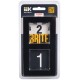 BRITE Рамка 2 поста РУ-2-2-БрЧ стекло черный