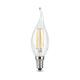 GAUSS 104801109 Светодиодная лампа LED Filament Свеча на ветру E14 9W 680lm 2700K 1/10/50