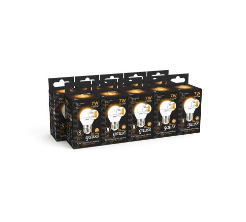 Лампа светодиодная LED 7 Вт 520 лм 3000К AC150-265В E27 шар P45 теплая шаговое диммирование выключателем Black Лампа светодиодная LED 7 Вт 520 лм 3000К AC150-265В E27 шар P45 теплая шаговое диммирование выключателем Black