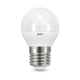 Лампа светодиодная LED 7 Вт 550 лм 4100К AC150-265В E27 шар P45 нейтральный шаговое диммирование выключателем Black