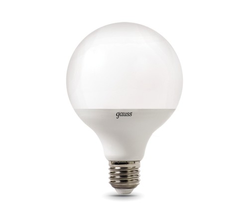 Лампа светодиодная Gauss G95 16Вт цок.:E27 шар 220B 4100K св.свеч.бел.нейт. (упак.:1шт) (105102216)
