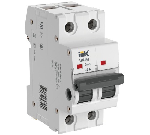 Выключатель нагрузки ARMAT SWN 2P 32А IEK