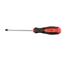 Отвертка Fusion, SL5,0х100 мм, CrV, 3к рукоятка  anti slip