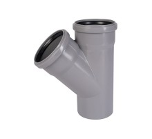 Тройник канализационный 45 град. 110х50