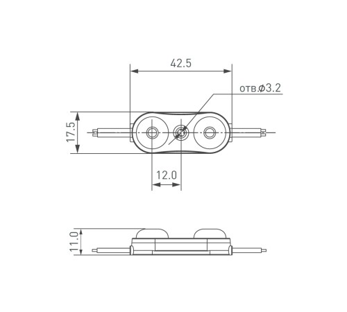 Блок питания ARS-100-24 (24V, 4.2A, 100W) (ARL, IP20 Сетка, 2 года)