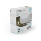Св-к светодиодный Elementary IP65 D140x48 12W 940Лм 4000K 160-260V ЖКХ круглый c опт-микр сенсором 1/40