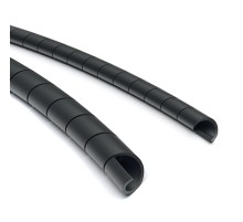 Жгут витой SPIRALITE P4 (20м) QUADRO черный DKC 00924RL