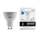 Лампа светодиодная Gauss Elementary 13631 11Вт цок.:GU10 софит 180B 6500K св.свеч.бел.хол. MR16 (упак.:1шт)