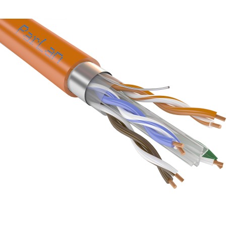 Кабель (провод) ParLan F/UTP Cat6 ZH нг(А)- HF 4х2х0.57 Паритет 101087