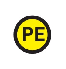 EKF an-2-08 Наклейка "PE" (d20 мм.) EKF PROxima