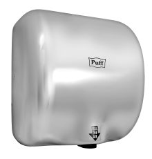 Сушилка для рук электрическая PUFF-8888 1.8кВт