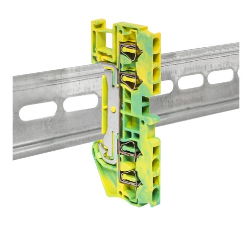 EKF plc-jxb-st-2.5-pen Колодка клеммная самозажимная JXB-ST-2.5 земля EKF PROxima