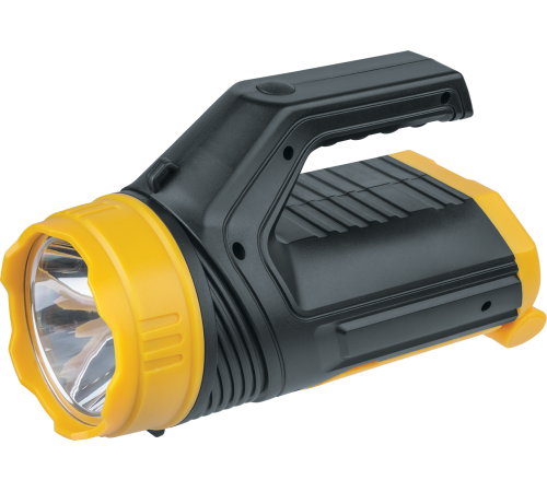 Фонарь светодиодный NPT-SP23-ACCU 5Вт + 1COB LED 5Вт 200Лм 250м аккумуляторный прожектор+кемпинг пластик 2Ач