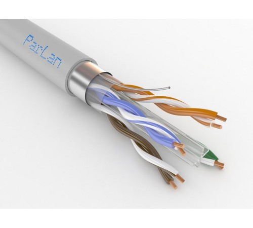 Кабель ParLan F/UTP категория 6 4х2х0.57 PVC Паритет 100458 Кабель ParLan F/UTP категория 6 4х2х0.57 PVC Паритет 100458