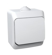 Systeme electric BA10-041B ЭТЮД IP44 О/У 1-клавишный ВЫКЛЮЧАТЕЛЬ 10 АХ, БЕЛЫЙ, Россия