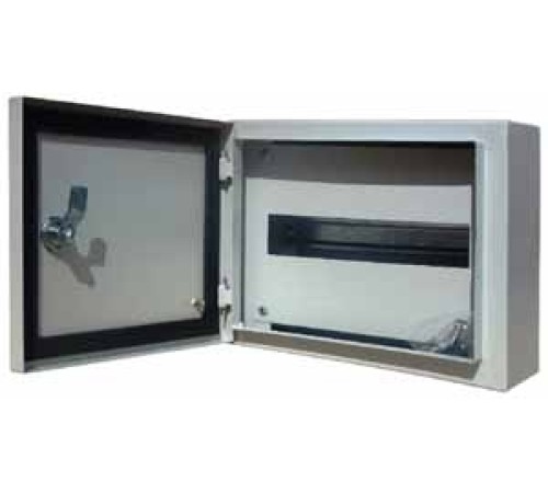 Корпус метал. навес. 250х300х120 12мод. IP54 ЩРН-12 DEKraft 30250DEK