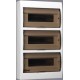 Корпус пластиковый навес. 36мод. IP41 ЩРН-П-36 DEKraft 31014DEK