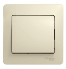 Systeme electric GSL000212 GLOSSA 1-клавишный ВЫКЛЮЧАТЕЛЬ, сх.1, 10АХ, в сборе, БЕЖЕВЫЙ
