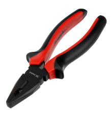 Плоскогубцы Black Nickel, 180 мм, комбинированные, двухкомпонентные рукоятки