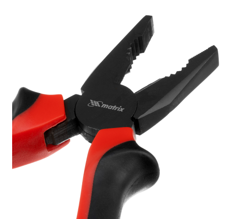 Плоскогубцы Black Nickel, 180 мм, комбинированные, двухкомпонентные рукоятки