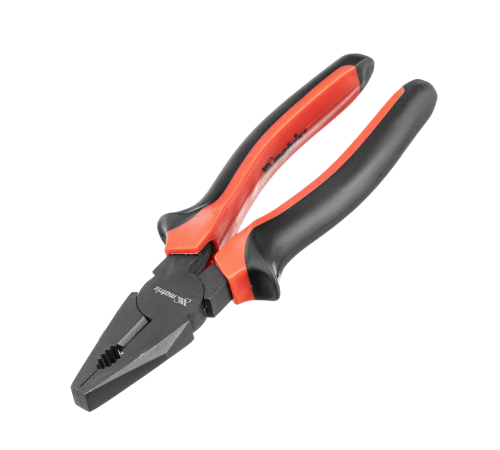 Плоскогубцы Black Nickel, 200 мм, комбинированные, двухкомпонентные рукоятки