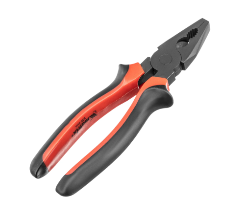 Плоскогубцы Black Nickel, 200 мм, комбинированные, двухкомпонентные рукоятки