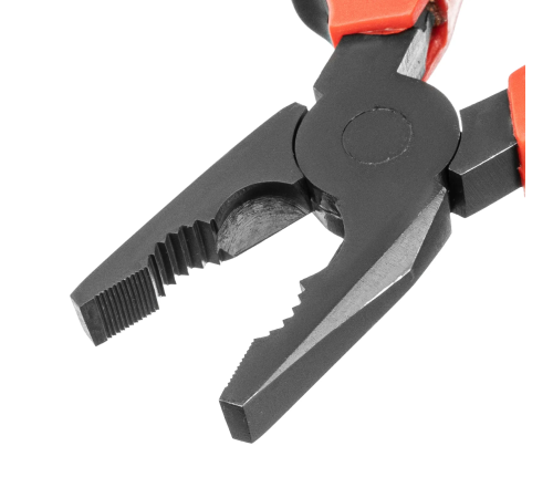 Плоскогубцы Black Nickel, 200 мм, комбинированные, двухкомпонентные рукоятки