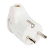 EKF AVY16-10 Вилка угловая с/з бел. 16А 250В EKF PROxima